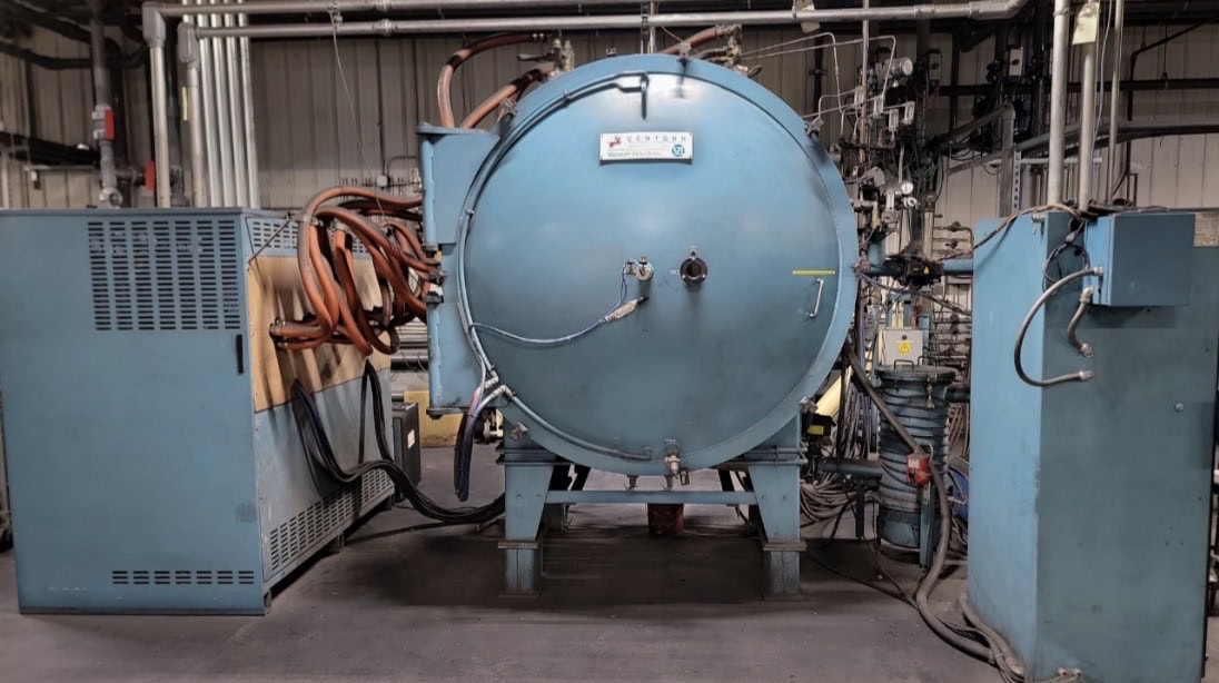 Centorr #3530, Workhorse Vacuum Furnace, 2530°C max., 24" x 24" x 48" effective hot zone, graphite elements
