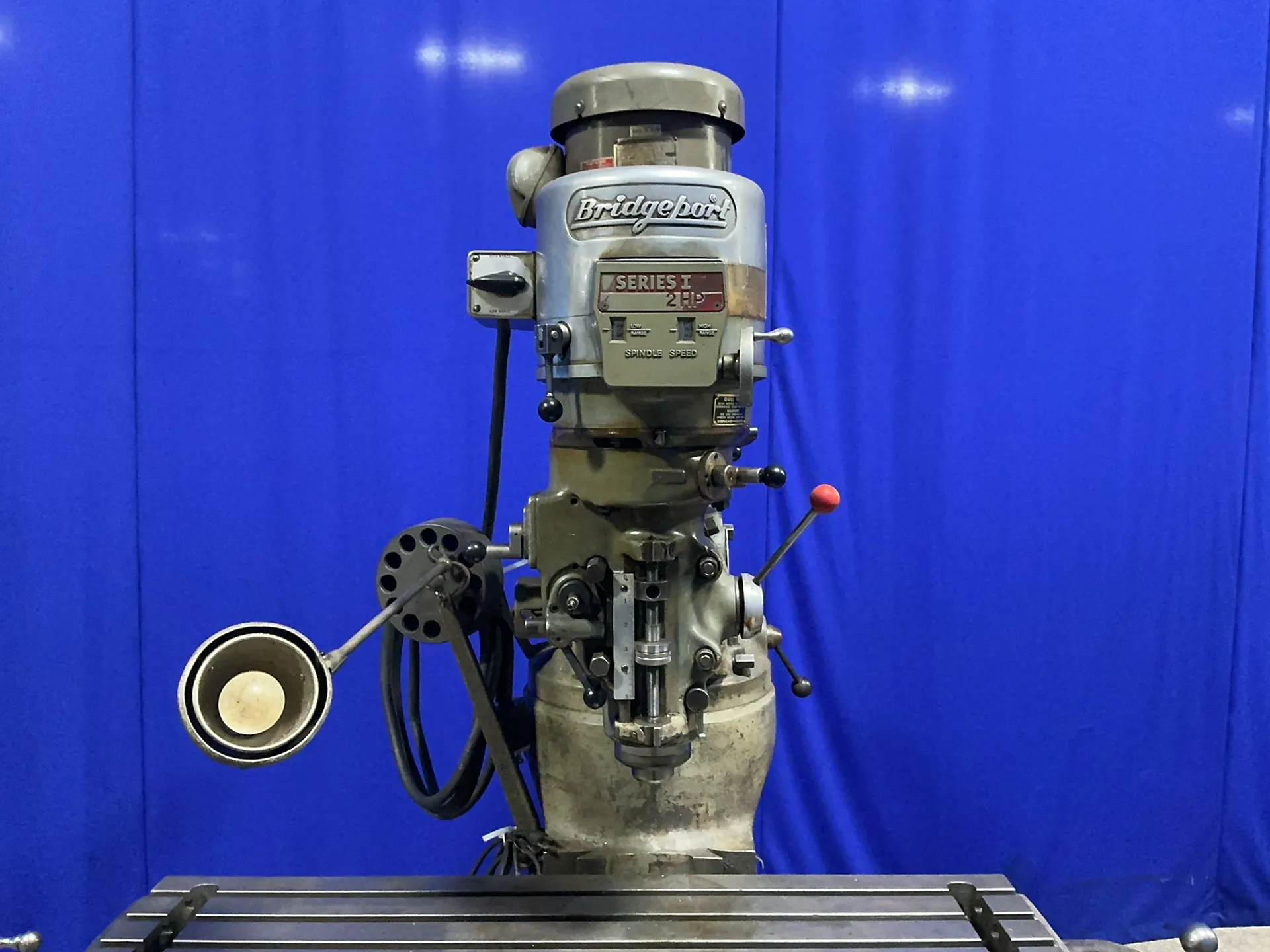 Bridgeport #Series-I, vertical mill, 9" x 42" capacity, 2 HP, 1385/1710 RPM