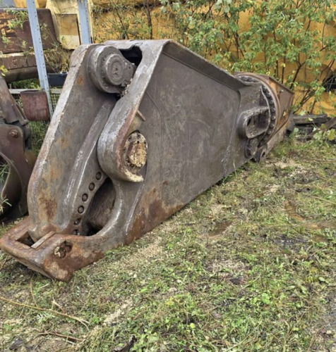 Genesis #GXP-500, Hydraulic Excavator Scrap Shear, 32" jaw opening, 32" jaw depth, rotator
