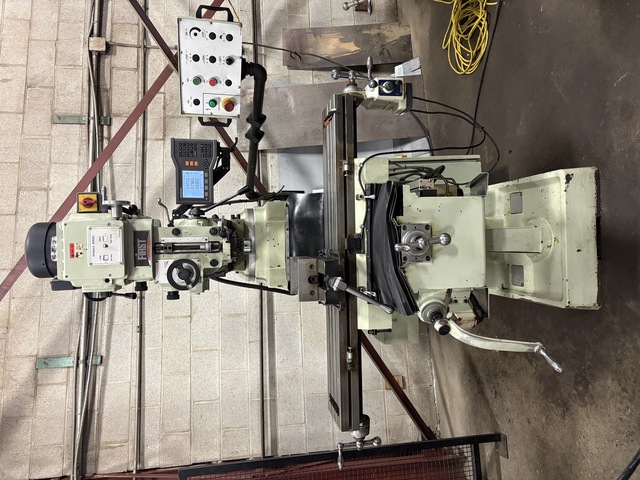 First #LC-185VSX-B, Vertical Milling Machine, 35" X, 16.75" Y, 15.3" knee, 10" x 50" table, 5 HP, 60-4500