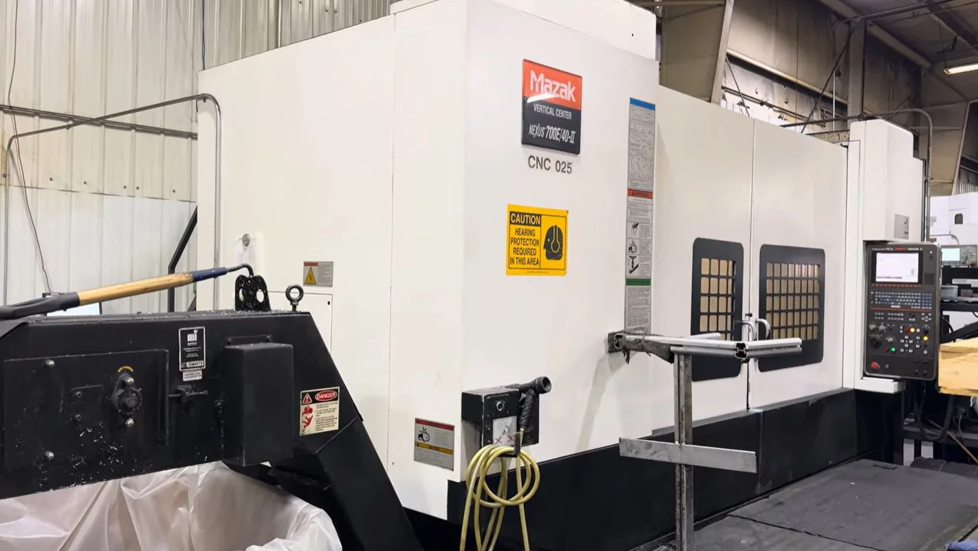 Mazak #Nexus-VCN-700E/40-II, CNC Vertical Machining Center, 80" X, 27.5" Y, 25.6" Z, 80" x 27.5" table, 30