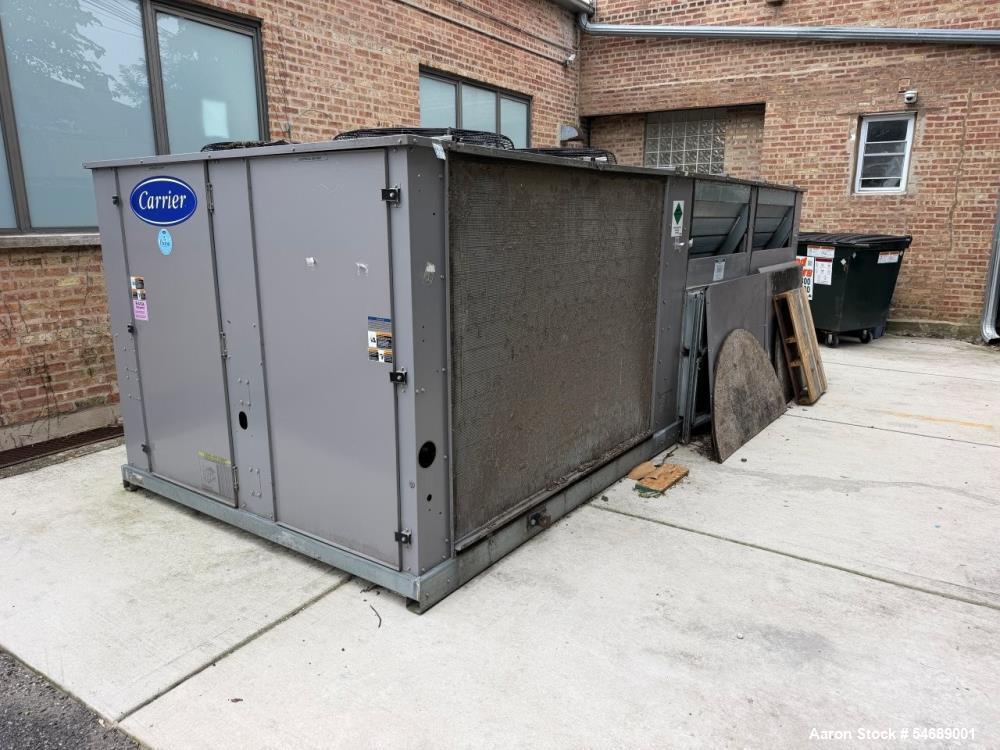40 Ton, Carrier WeatherMaker #48A4E040-E-521FE, Packaged Rooftop HVAC Unit, gas heat, R-410A, 20 HP supply