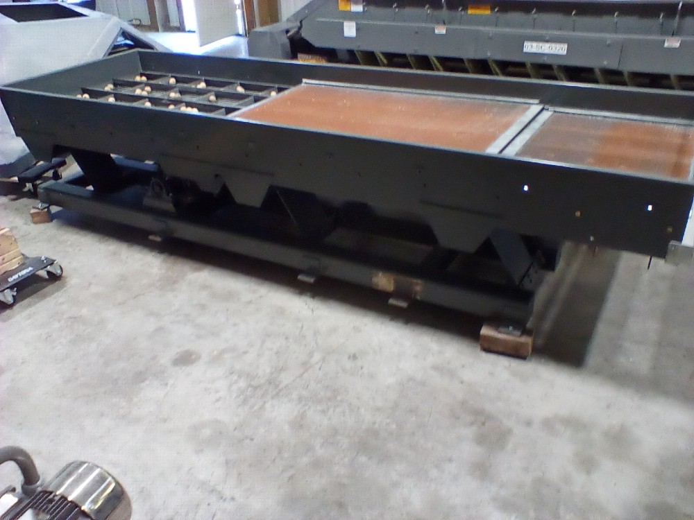 Forsberg Model 36 X 10 X 10 FT Natural Frequency Screening Conveyor, Ball Deck, 2 HP, Fully Reconditioned