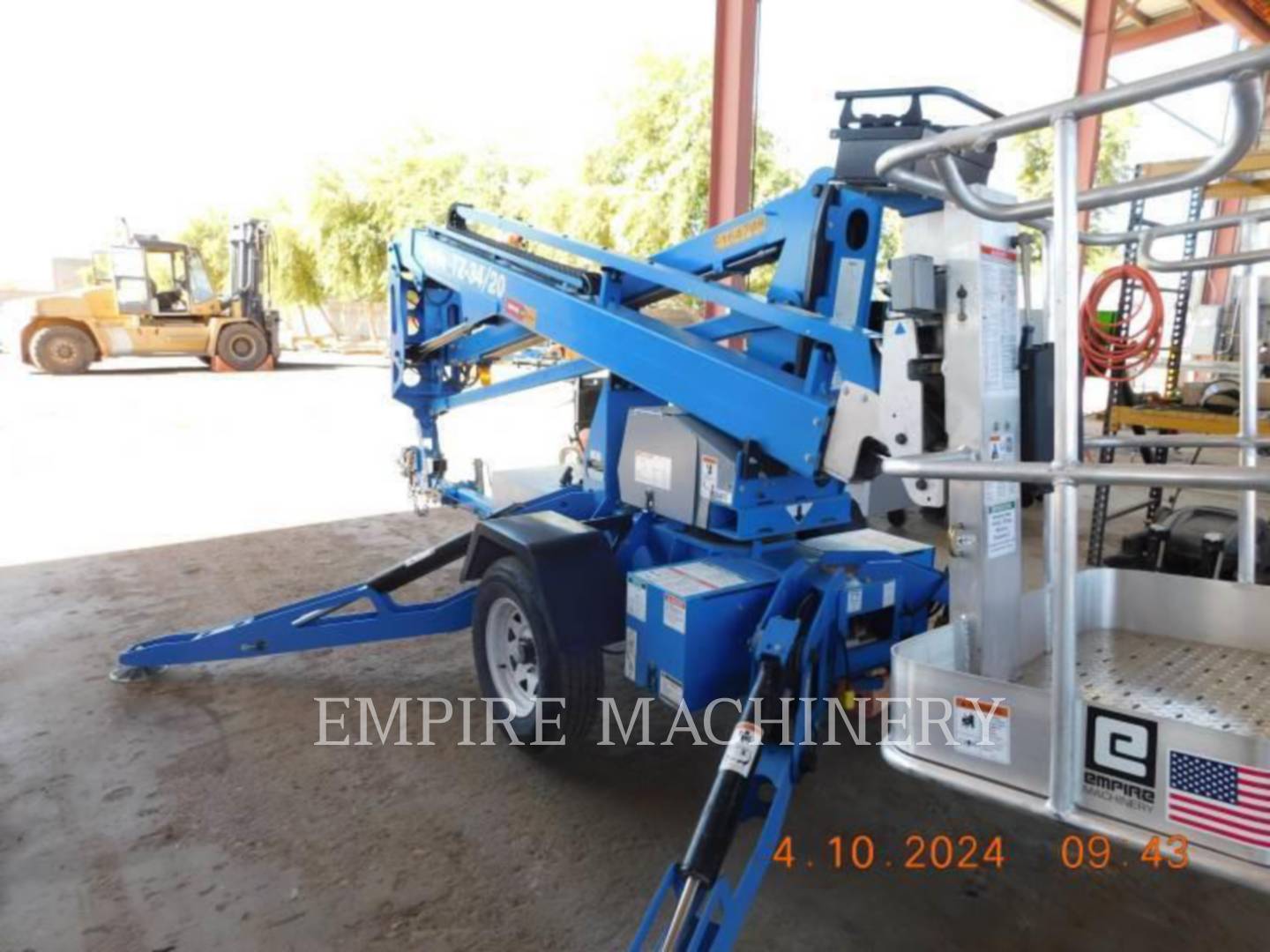 Genie Industries TZ-34 DC, 553 hours, S/N: TZ34F-4558, 2021