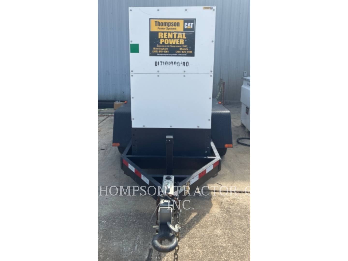56 KW Shindaiwa DGK70, Diesel, 1800 RPM, 120V, 10269 hours, 2023