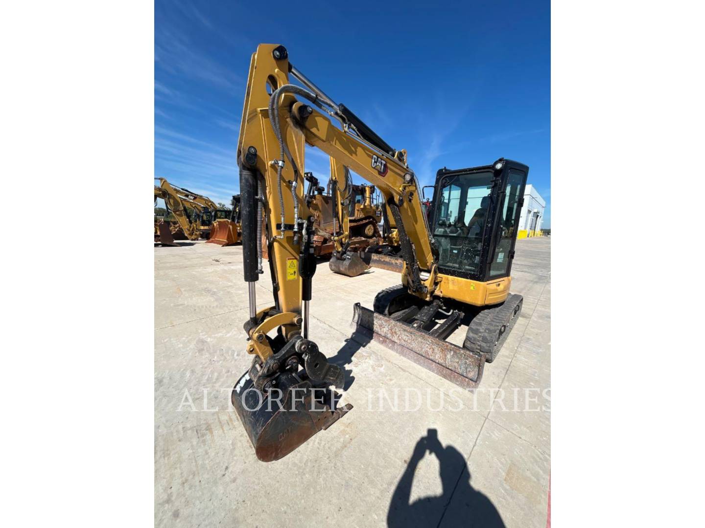 Caterpillar 303.5E2 CR, 386 hours, S/N: JWY08532, 2021