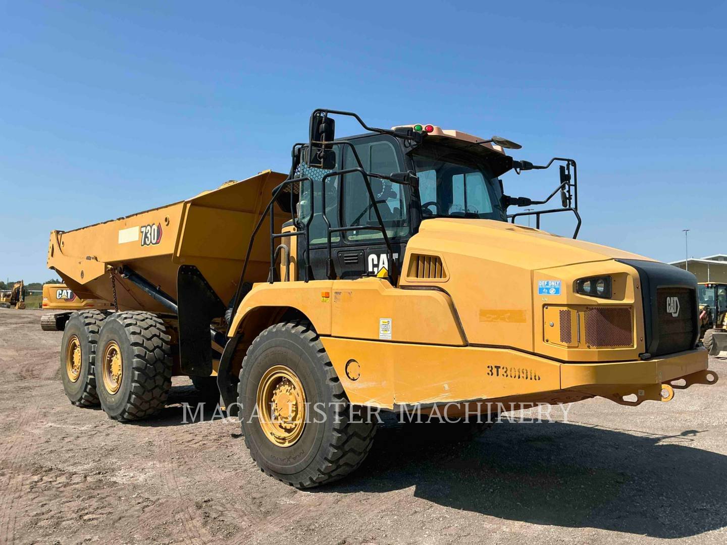 Caterpillar 730, Articulated Truck, 7525 hours, S/N: 3T301916, 2021