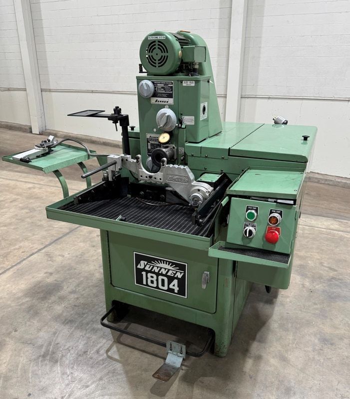Sunnen #MBC-1804E, .060"-6.5" ID, up to 16" L, power stroke, stone saver, Sunnen ASC probe, 1983