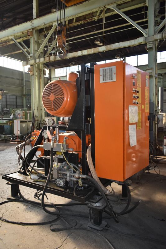 NLB #10150E-1-1/4, high pressure electric water jetting cleaning system, 200 HP, with 40 HP invincible 75141