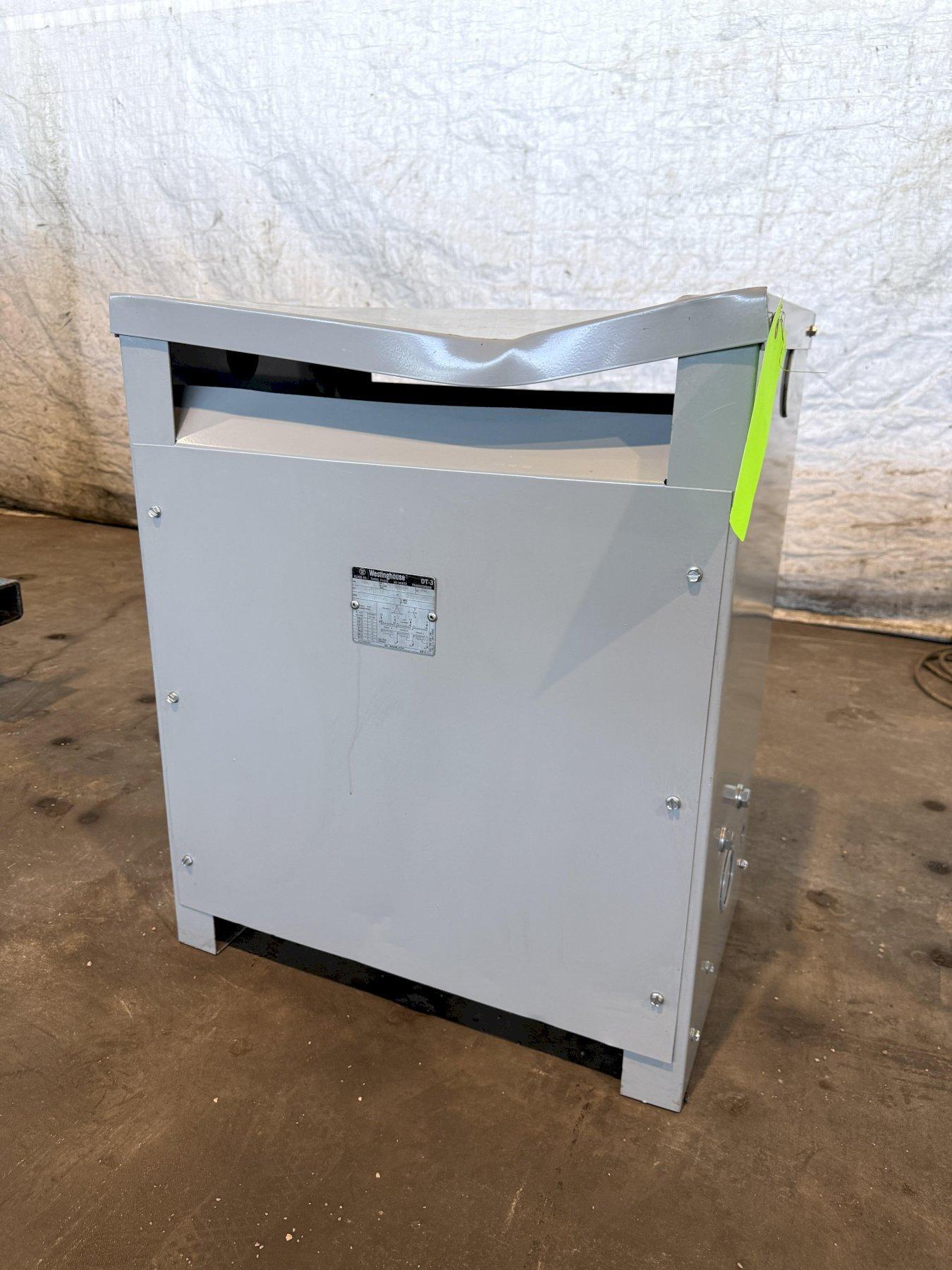 45 KVA 480 Primary, 208Y/120 Secondary, Westinghouse #DT-3, transformer, 3 phase, 60 Hz., Class AA