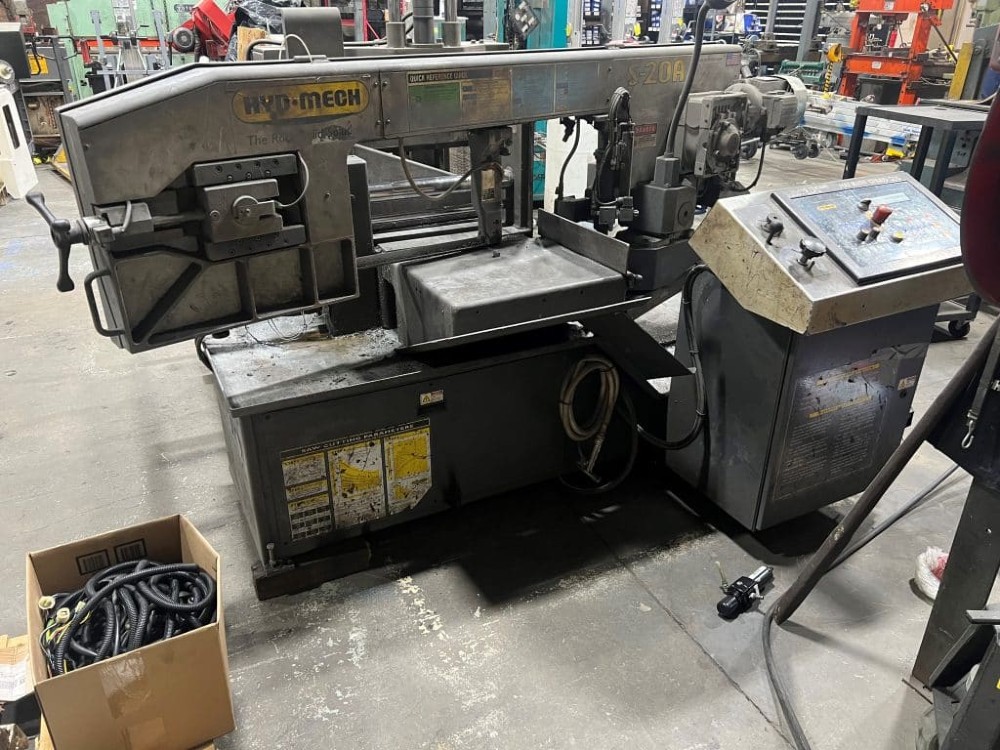 13" x 18" Hyd-Mech #S-20A, automatic horizontal band saw, refurbished, 2010