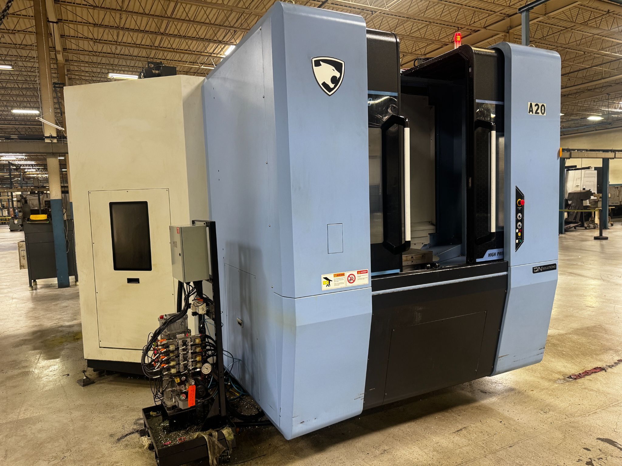 DN Solutions, (Doosan) #NHP-5500, CNC horizontal machining center, Fanuc 31i Plus, 31.5" X, 29.5" Y, 33.5" Z
