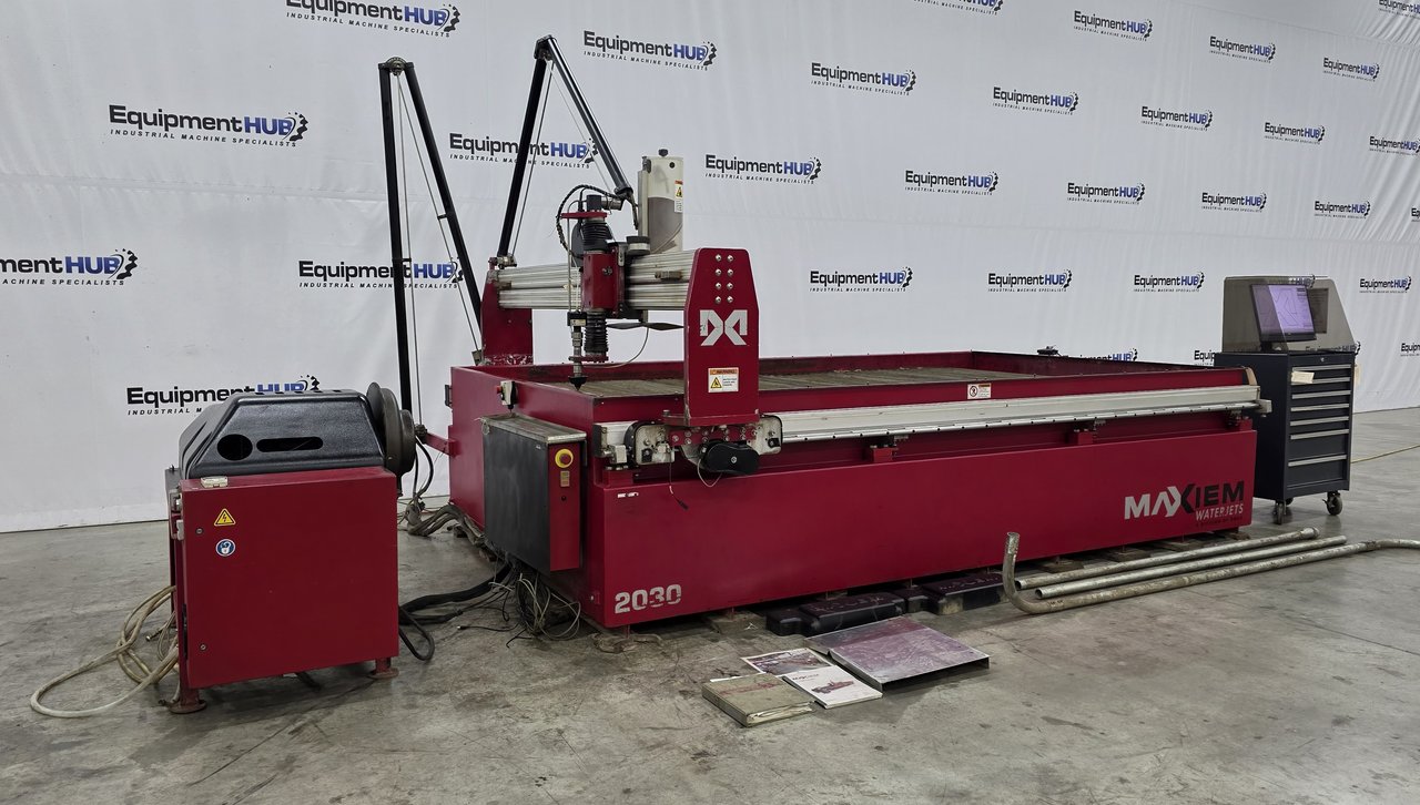 Maxiem #2030, CNC waterjet, 6.7' x 10', 30 HP, Maxiem Intelli-MAX Control, 2011