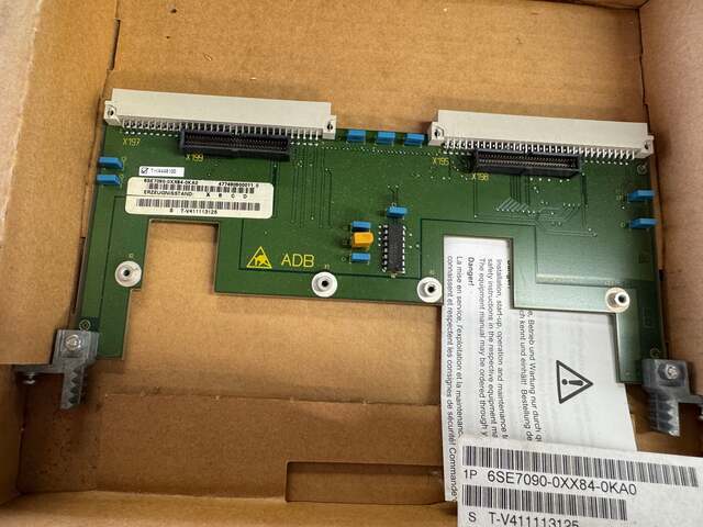 Siemens #6SE7090-0XX84-0KA0, Motion Control Adapter Module, ADB Adaption Board, Open Box Unused