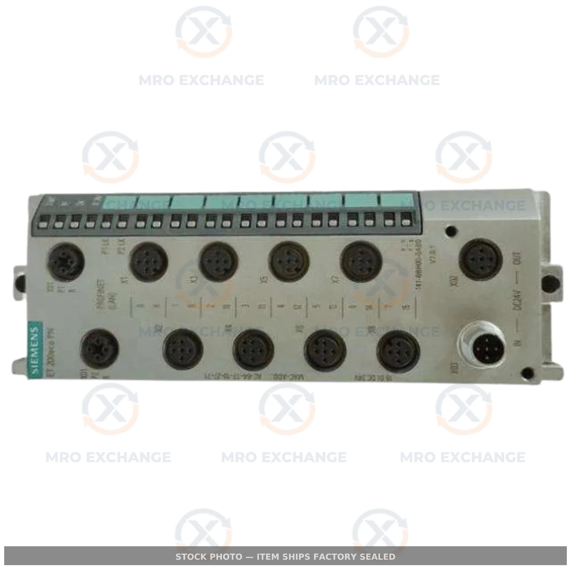 Siemens #6ES7141-6BH00-0AB0, SIMATIC ET 200eco PN Digital Input Module, 16 Inputs, PROFINET, 24 Volts DC