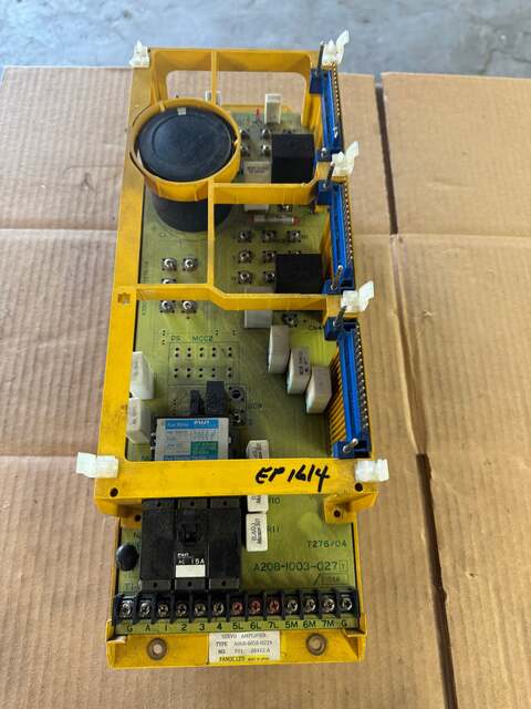 Fanuc #A06B-6058-H224, AC Servo Amplifier Drive Unit, Digital, 2 Axis, 0S/5S and 10S