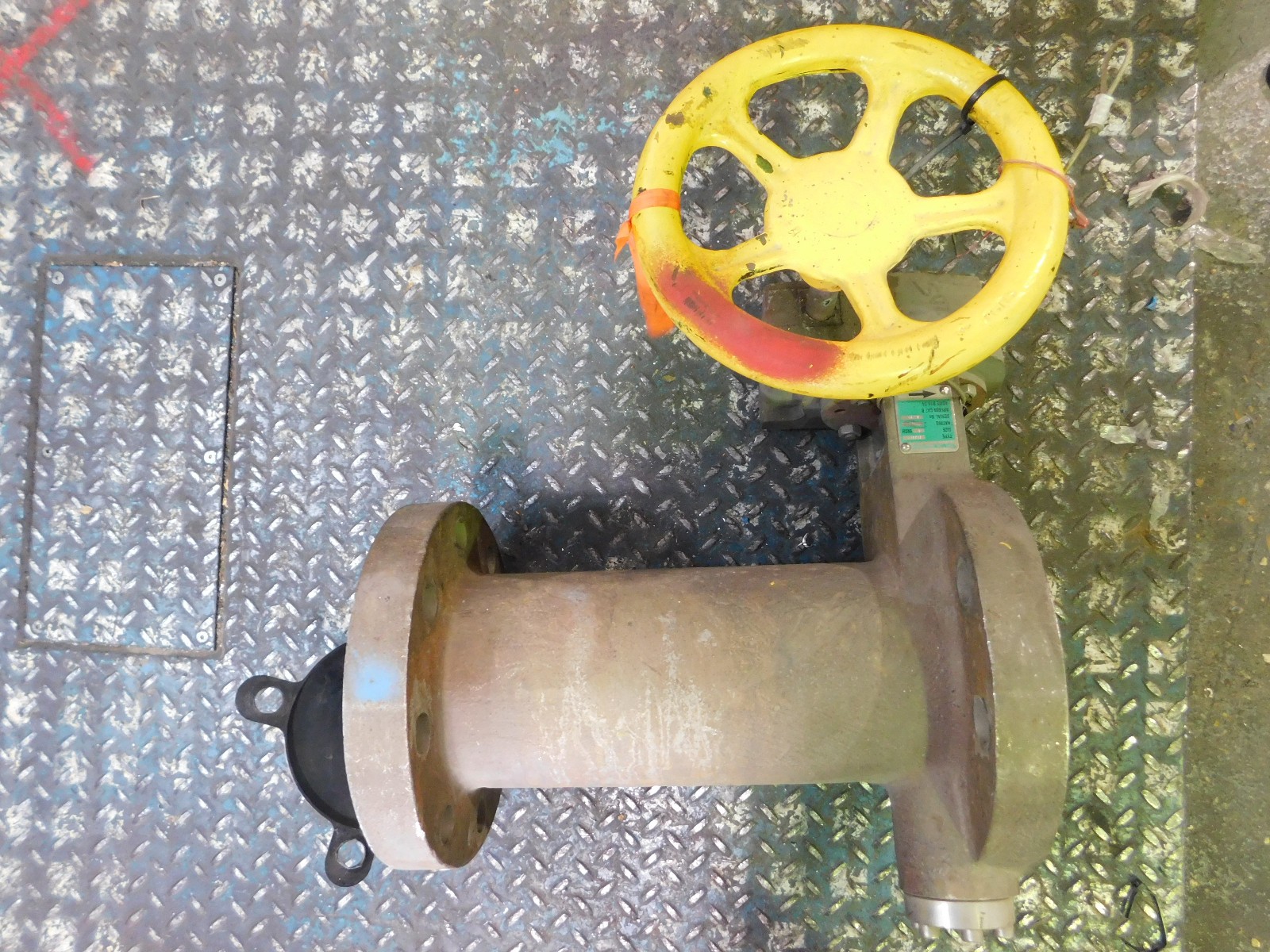 4" Tomoe Tritec, Butterfly Valve, 600# Flanged, API.609 CAT B, refurbished