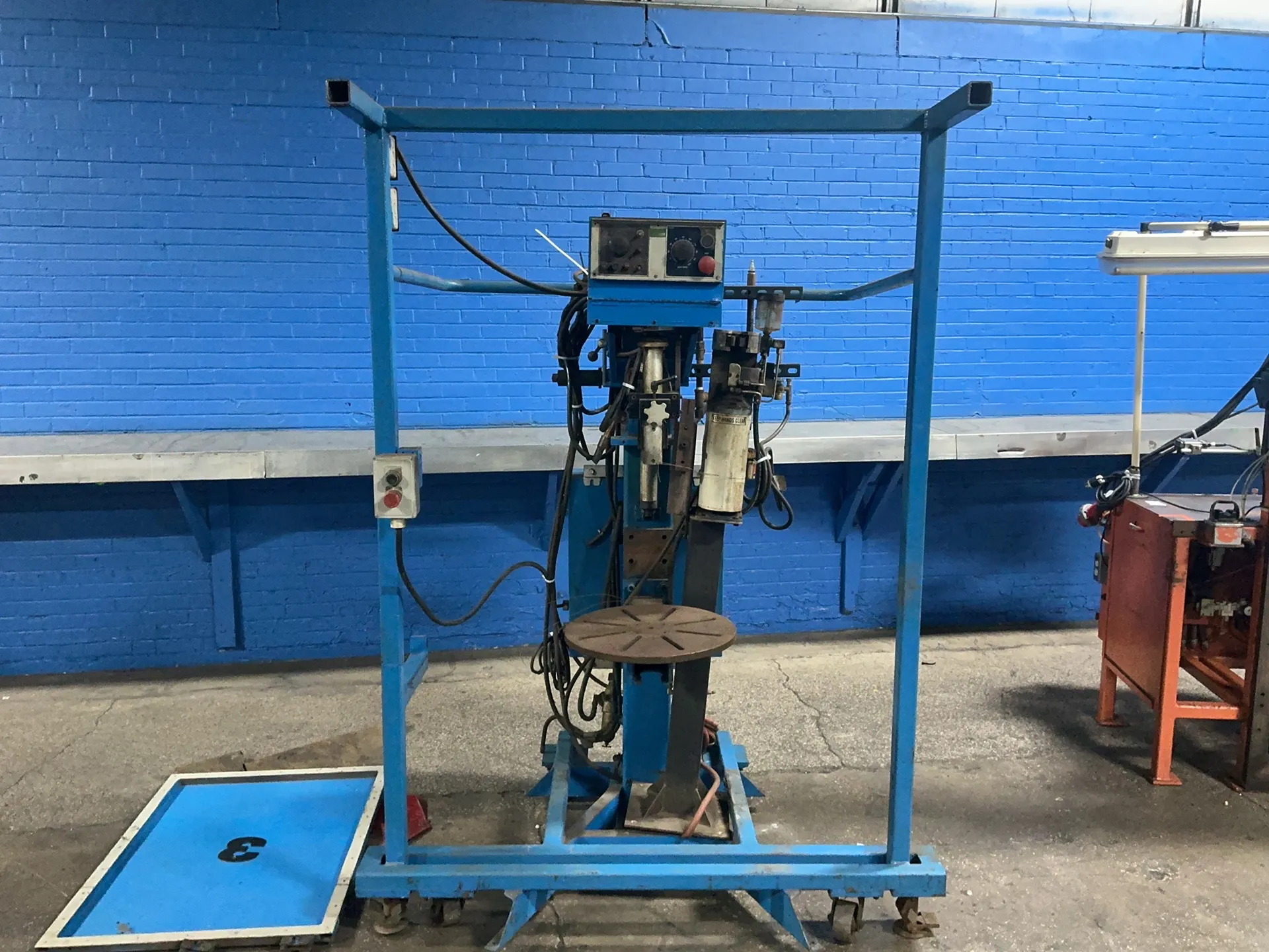 Bancroft Miller #300-WELDA-ROUND, rotary welder, 18" capacity, 115 V.