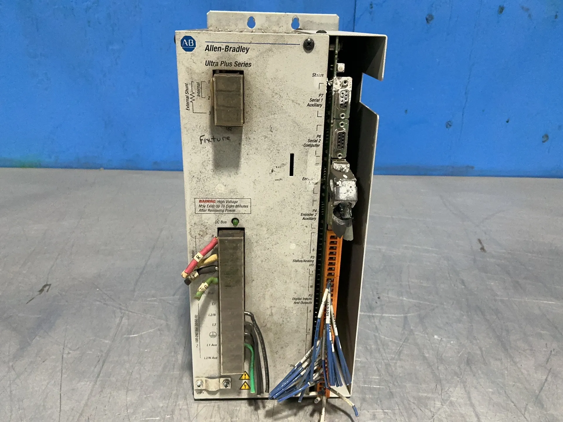 Allen-Bradley #1398-PDM-075, Ultra Plus series positioning servo drive, 28 A, 120/240 Volts, 2001