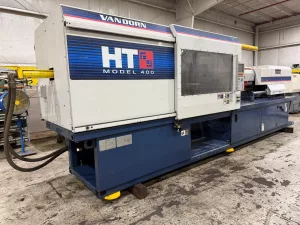 400 Ton, 42.5 oz., Van Dorn #400HT1920, Injection Molding Machine, 54" dl, 26" clamp stroke, 28" x 28" tie
