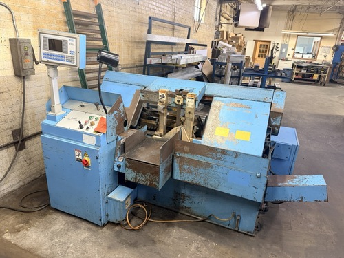 13" x 13" DoAll #C-3300NC, automatic horizontal bandsaw, NC control, 40-360 FPM, 161" x 1.25" x 0.042" blade