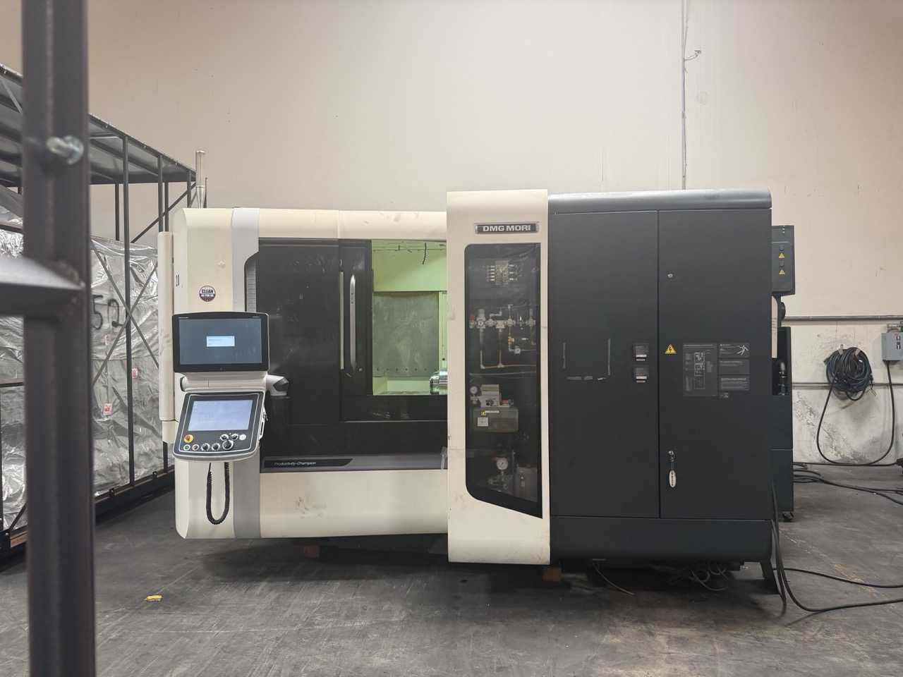 DMG, Mori Seiki #NHX-4000, CNC horizontal machining center, 22" X, 22" Y, 26" Z, 15,000 RPM, CAT 40, 60
