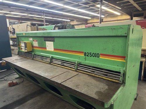 1/4" x 10' Accurshear #825010, CNC shear, 1984