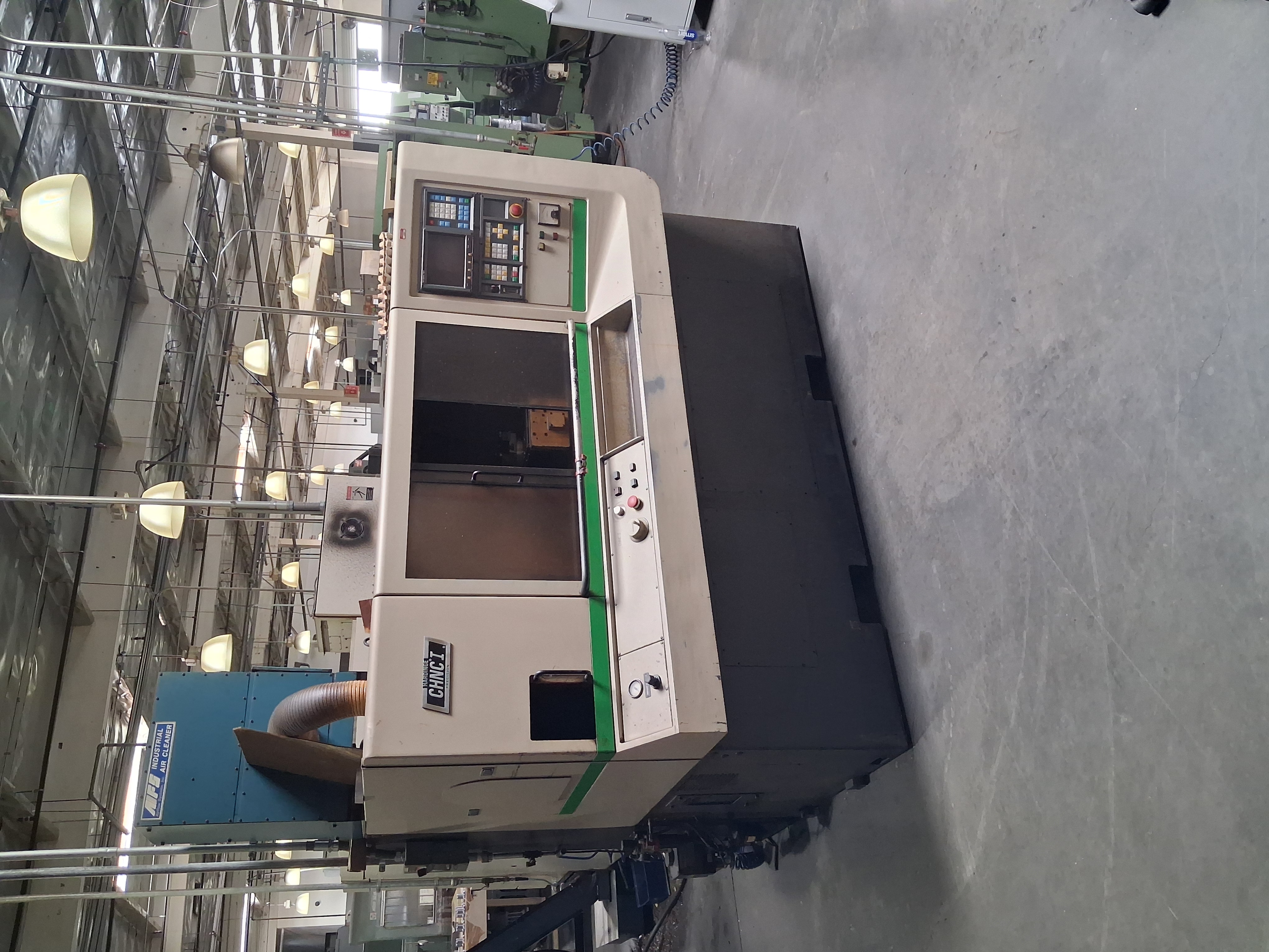 Hardinge #CHNC-I, CNC chucker lathe, Fanuc 0T-B Control, 5C collet spindle, 8-station turret, 5.5 KW spindle