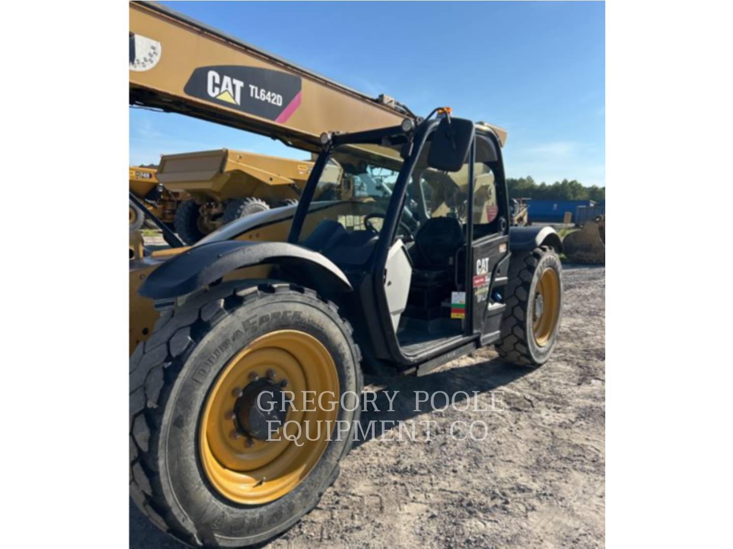 Cat TL642D, Telehandler, 2585 hours, S/N: ML801182, 2019