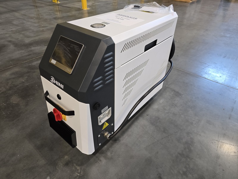 12 KW Shini #STM-1220W, temperature controller, 2.5 HP, 460 V., 250&deg;F max, 25 GPM @ 30 psi, new, 2026