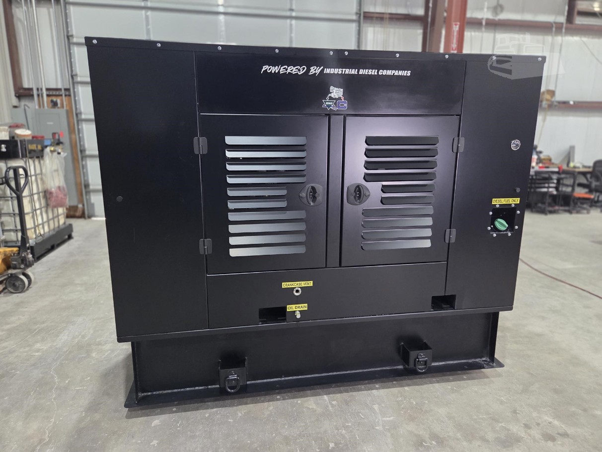 100 KW IDMS #IGS-0100-PK-ST-DSC-SKE, Diesel Generator Set, 480 Volts, Perkins 1104D engine, standby