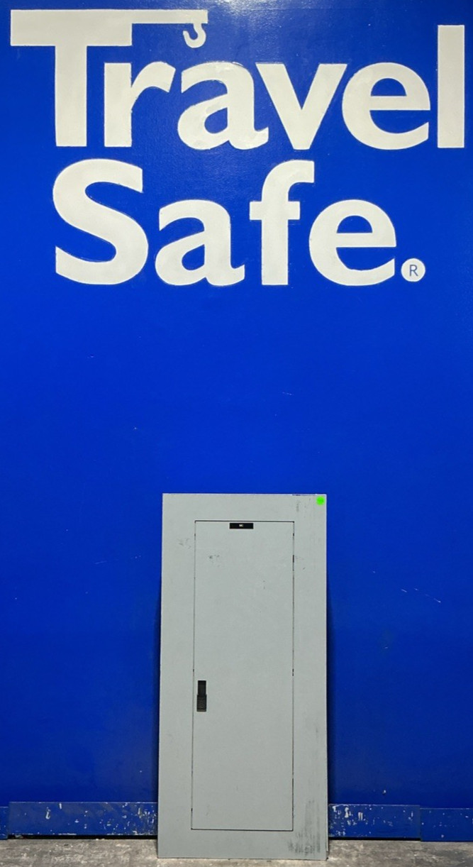 225 Amp. General Electric AQF3422AB, Main Breaker Panelboard, 200 Amp main breaker, 208Y/120 Volts, 3 Phase