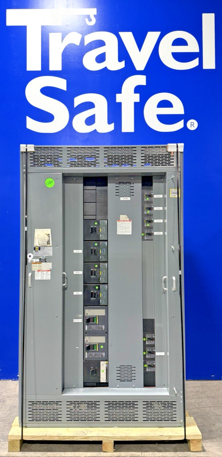 1600 Amps, Square D 27305600-005, Switchgear, 480Y/277 Volts, 3 Phase, 4 Wire, NEMA 1