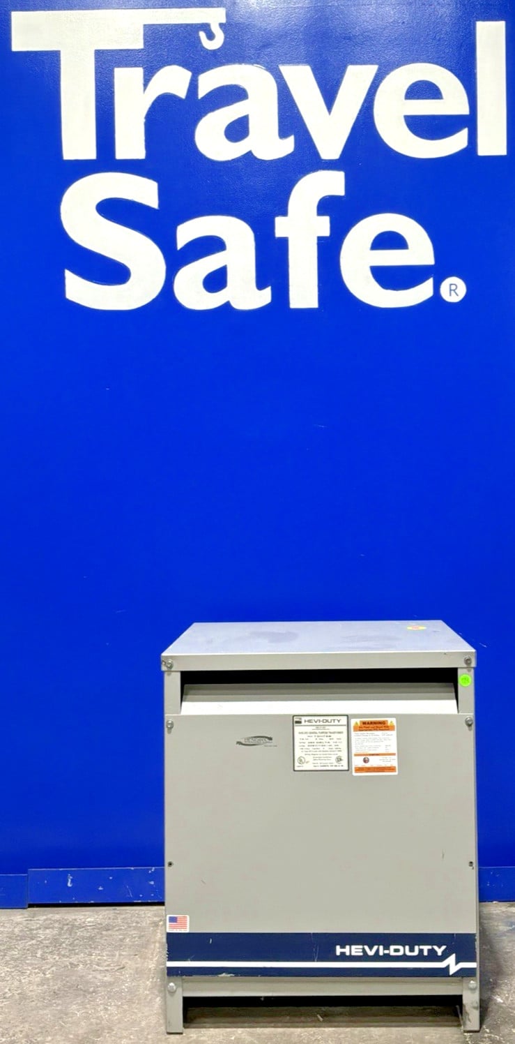 75 KVA 480 Primary, 208Y/120 Secondary, Hevi-Duty #T2H75S, Transformer, 3 Phase, 60 Hz