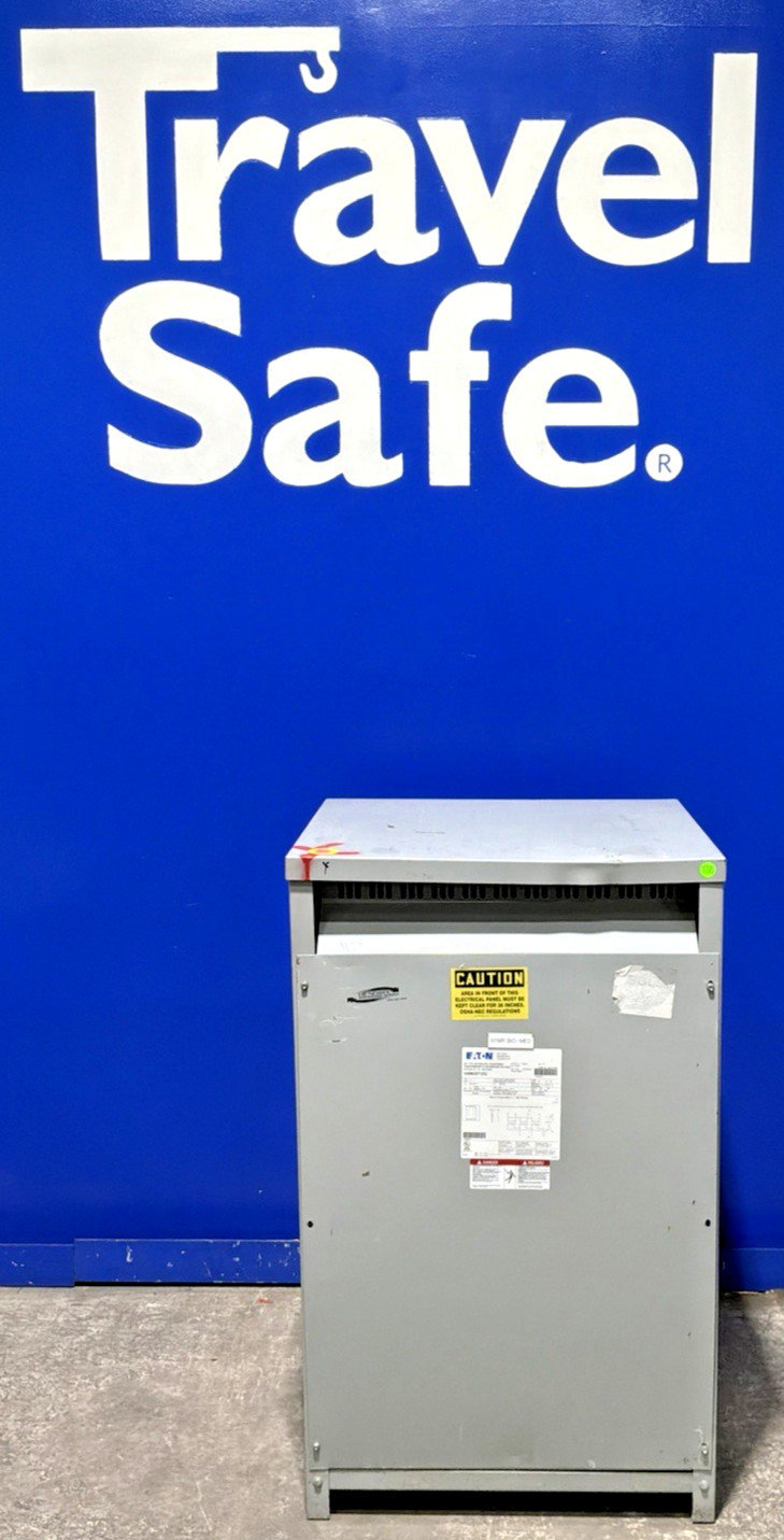 112.5 KVA 480 Primary, 208Y/120 Secondary, Eaton #V48M28T12EE, Transformer, 60 Hz