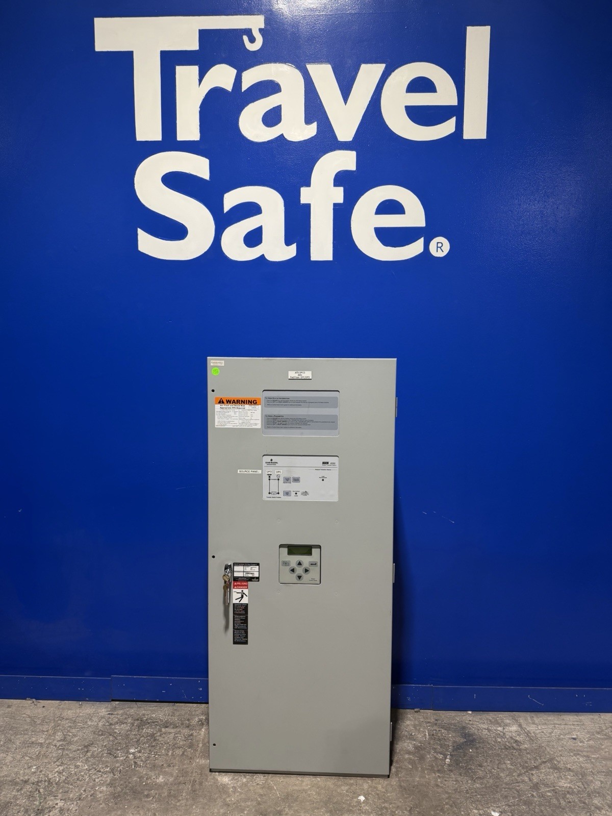 260 Amp. ASCO #J4ADTS030260NS0C, 4000 Series Transfer Switch, 480 Volts, 3 Phase, 60 Hz