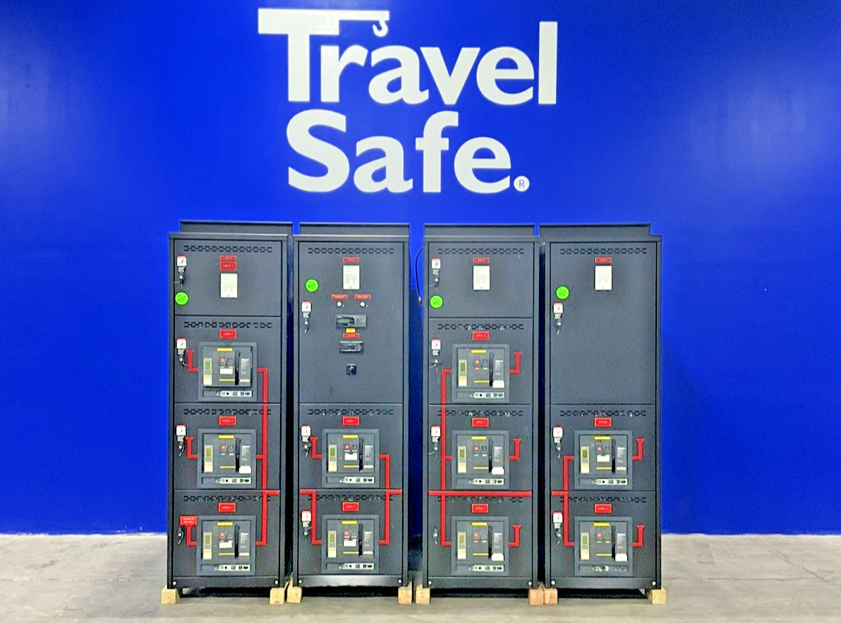 1600 Amps, Square D, Switchgear, 4 Section, 480 Volts, 3 Phase, 3 Wire