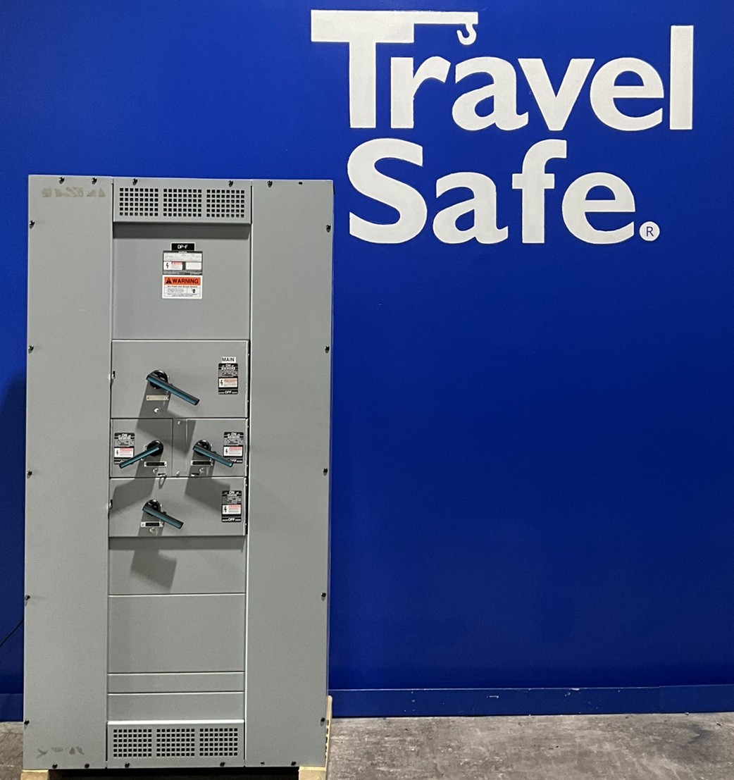 200 Amps, Siemens F1E75MS200FTS, Main Fusible Switchboard, 480 Volts, 3 Phase, 4 Wire