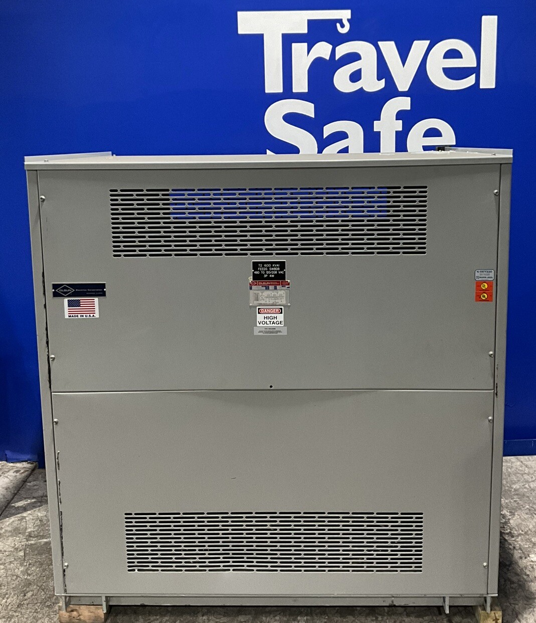 600 KVA 480 Primary, , Olsun #A59149119783-2, Transformer, 60 Hz