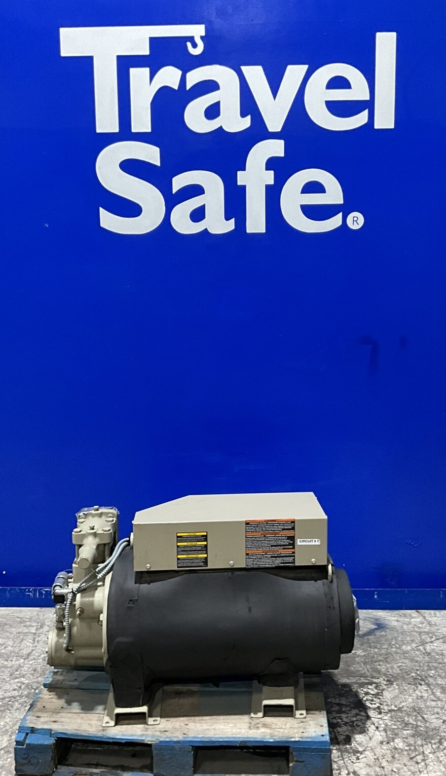 Trane, chiller compressor, 3225 hours
