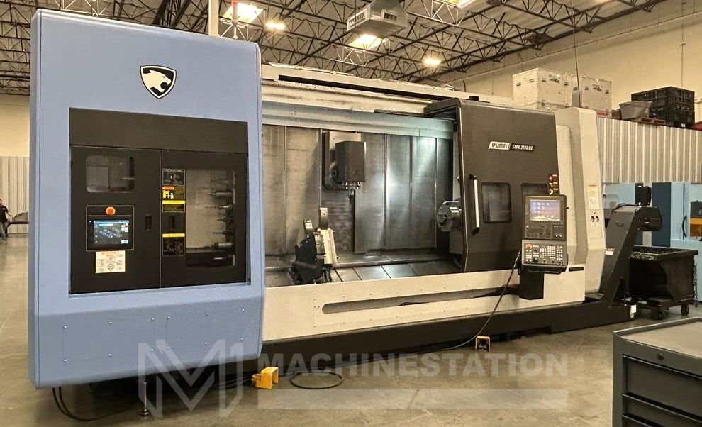 Daewoo Doosan #Puma-SMX3100LS, multi-axis CNC lathe, 26" swing, 12" chuck, 4" bar, 100" length, A2-11, 40 HP