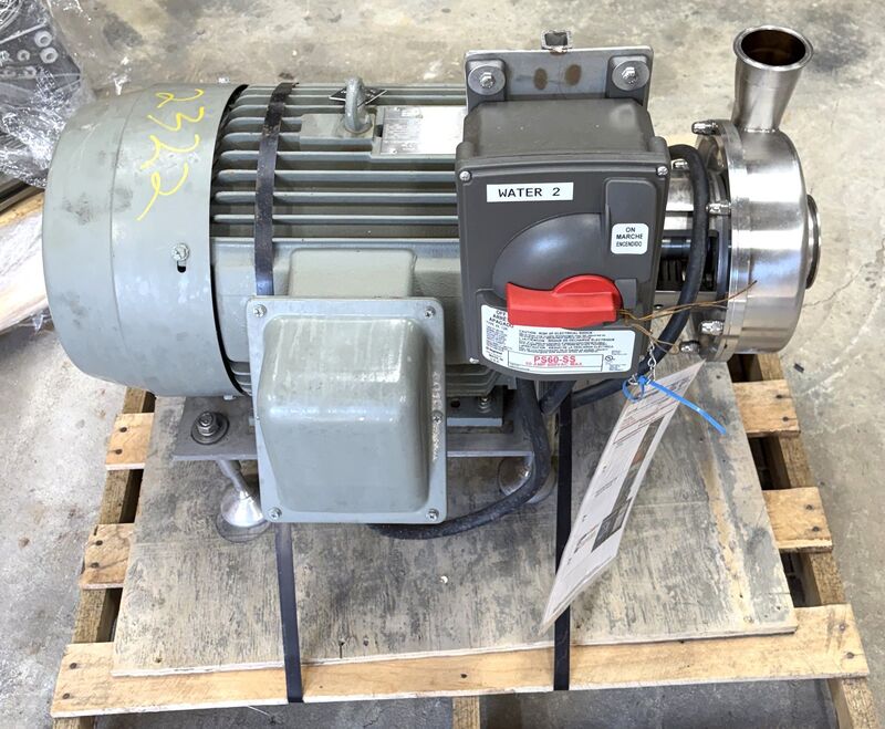 Alfa Laval #LKH45M178S, Stainless Steel centrifugal pump, 30 HP, 3510 RPM, 230/460 V.