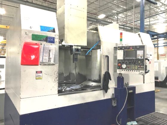 32" Honor Seiki #VL-86C, CNC vertical turning center, 37.4" swing, 25.6" turning height, 12 ATC, 40 HP, 600