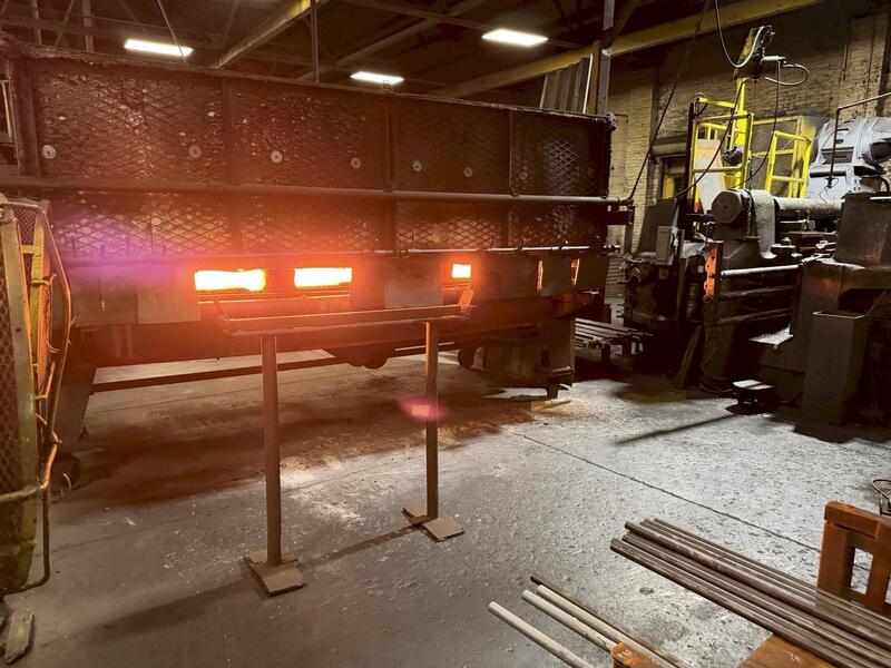 5" Ajax, Upsetter, 1400 ton, 455 ton die closing, 15-1/2" stroke, 30 SPM, 7" die opening, 10" gather, 4-1/2"