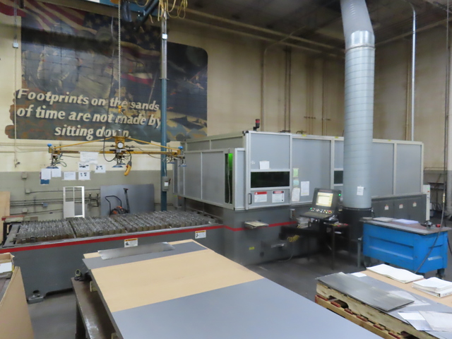 Cincinnati #CL-940, CNC Fiber Laser, 4000 watt, 60" x 120" max workpiece, 121" X, 61" Y, 10" Z, IPG YLS-4000