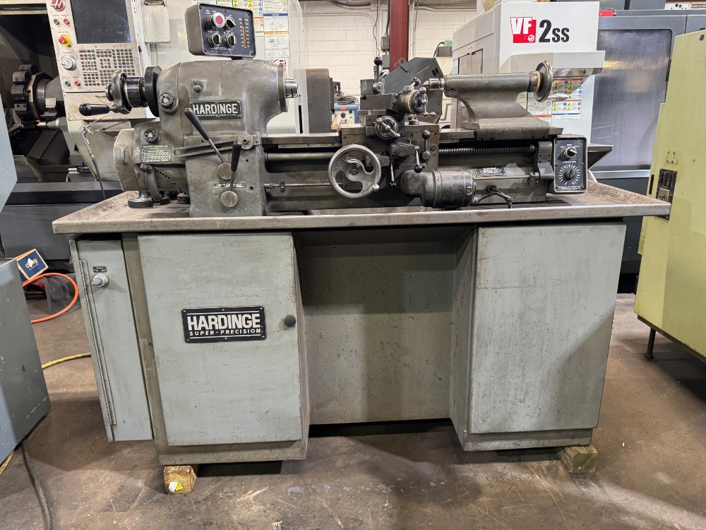 11" x 18" Hardinge #HLV-H, toolromm lathe, 1982