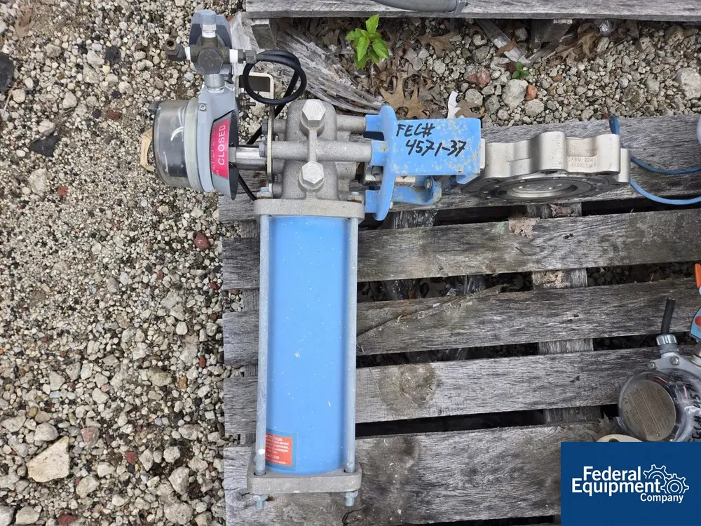 Pneumatic Valve, Stainless Steel, linear pneumatic cylinder actuator, Quartz switch box