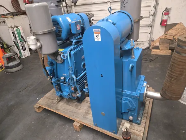 Kinney #KT150, rotary piston high vacuum pump system
