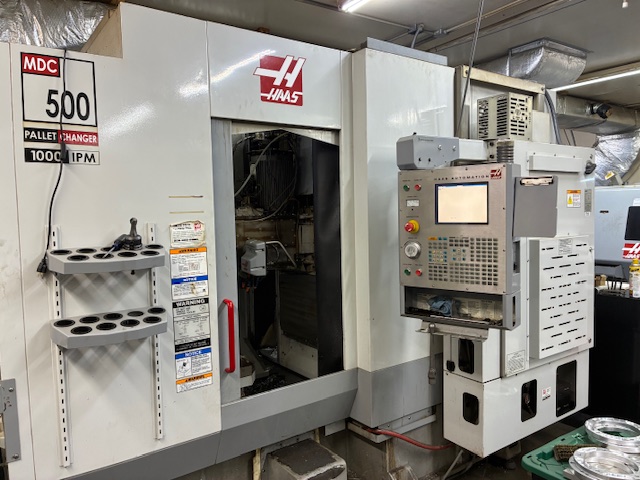 Haas #MDC-500, CNC Vertical Machining Center, 20" X, 14" Y, 20" Z, 21" x 13" table, 20 HP, 7500 RPM, 24