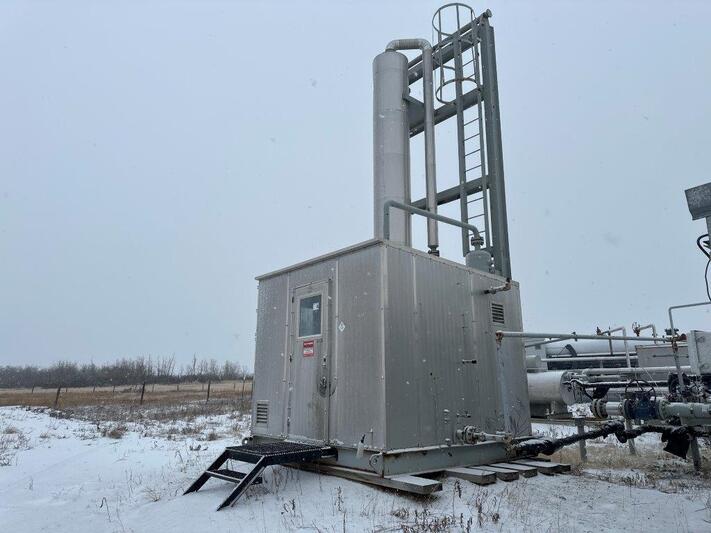 24" x 20' Platinum Energy Services, Sweetening Skid, 2008
